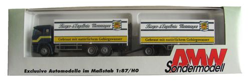 Bürger- & Engelbräu Memmingen - MAN Büssing - Hängerzug - von AMW