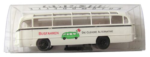 Busfahren - Die clevere Alternative - MB O 321 - Bus Oldtimer - von Brekina