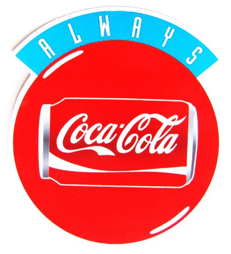 Coca Cola - Aufkleber - Always - Motiv 051