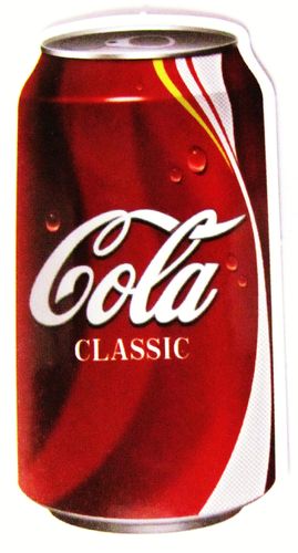 Coca Cola - Aufkleber - Dose - Motiv 036