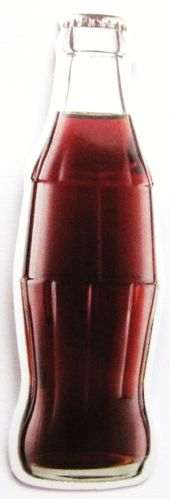 Coca Cola - Aufkleber - Flasche - Motiv 019