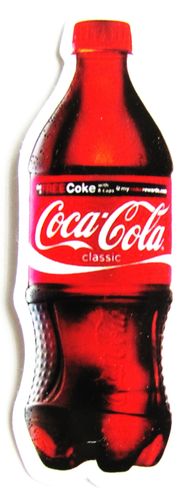 Coca Cola - Aufkleber - Flasche - Motiv 055