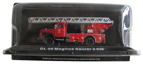 De Agostini - Feuerwehr Herisau - Leiterwagen DL 30 Magirus Saurer 2 DM - Feuerwehr Modell