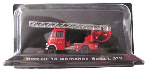 De Agostini - Feuerwehr Stadt Walsrode - Metz DL 18 Mercedes Benz L 319 - Feuerwehr Modell