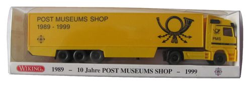Wiking - Post Museums Shop - 1989 bis 1999 - MB Actros 1843 - Sattelzug