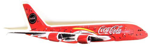 Coca Cola - Aufkleber - Flugzeug - Motiv 132