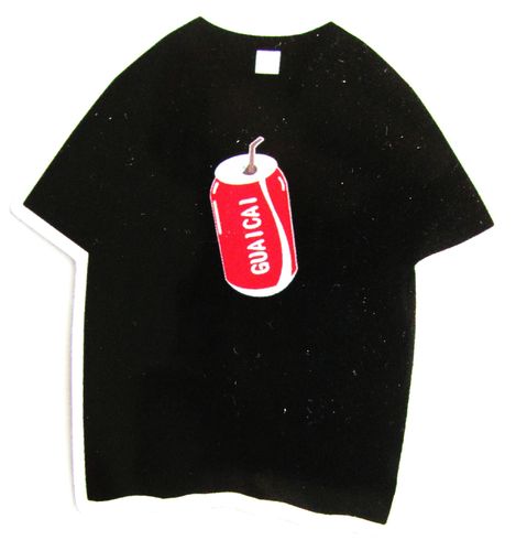Coca Cola - Aufkleber - Shirt mit Dose - Motiv 123