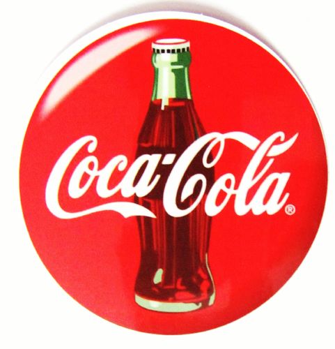 Coca Cola - Aufkleber - Schriftzug & Flasche - Motiv 003