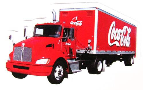 Coca Cola - Aufkleber - US Truck - Lkw - Motiv 105