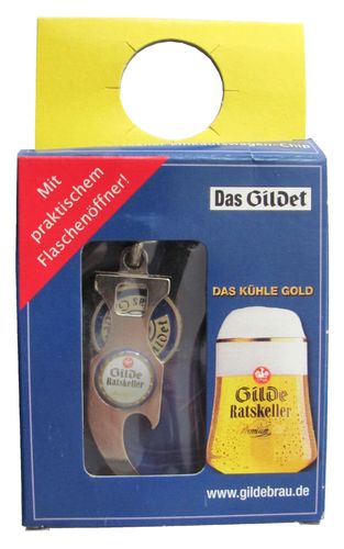 Gilde Brauerei - EKW - Einkaufschip mit Flaschenöffner
