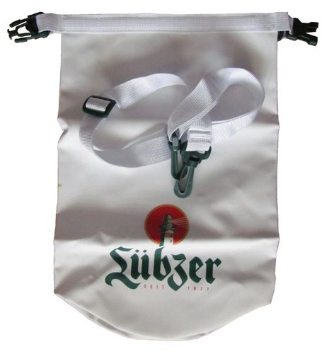 Lübzer Brauerei - Kleiner runder Rucksack 35 x 14 cm