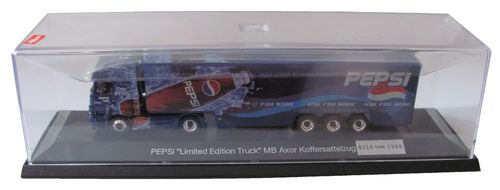 Schuco - Pepsi Cola - Limited Edition auf 1000 Stück - MB Axor - Sattelzug