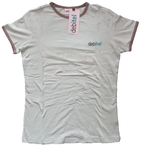 Debitel - Damen T-Shirt Frauen - Gr. XS - 4 Stück