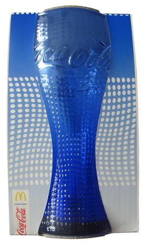 Coca Cola & Mc Donald´s Edition 2013 - Glas - Blau