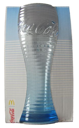 Coca Cola & Mc Donald´s Edition 2013 - Glas - Hellblau