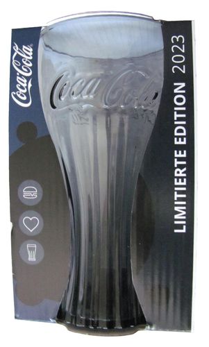 Coca Cola & Mc Donalds - Edition 2023 - Glas 0,3 l.  - Farbe Schwarz