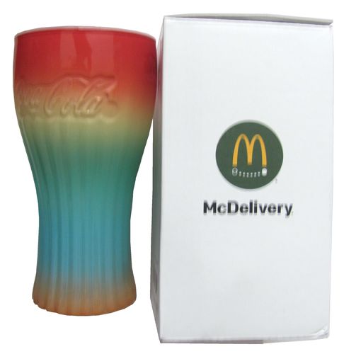 Coca Cola & Mc Donalds - McDelivery Edition 2023 - Glas - Regenbogen