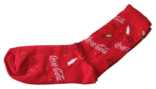 Coca Cola & Mc Donalds - Edition 2021 Silvester - Socken - Gr. 41-45