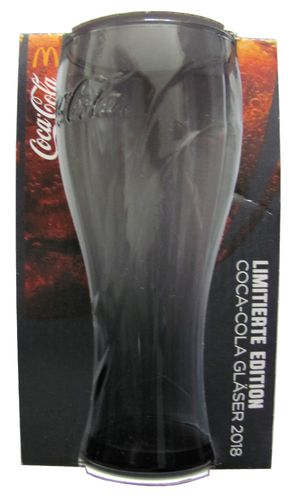 Coca Cola & Mc Donald´s - Edition 2018 - Schwarz - Glas 0,3 l.